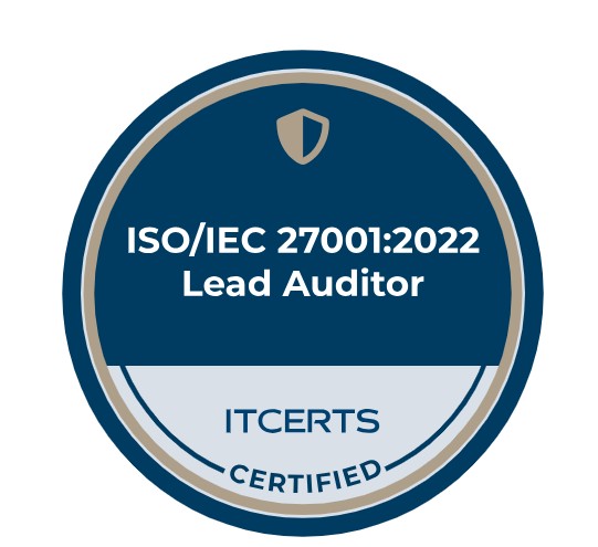 ISO/IEC 27001 Lead Auditor Badge