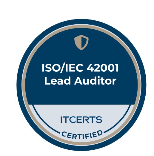 ISO/IEC 42001 Lead Auditor Badge